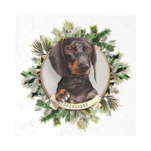 Mini Rijstpapier Set Hondenkrans 6 Vellen ITD Collection