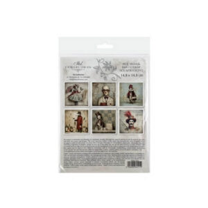 Mini Rijstpapier Set Maskers 6 Vellen Itd Collection