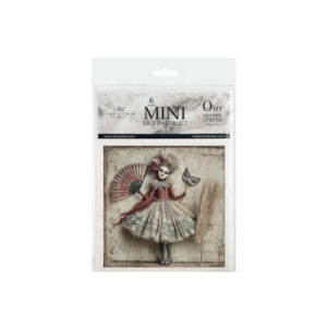 Mini Rijstpapier Set Maskers 6 Vellen Itd Collection