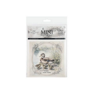 Mini Rijstpapier Set Moeder Eend 6 Vellen Itd Collection