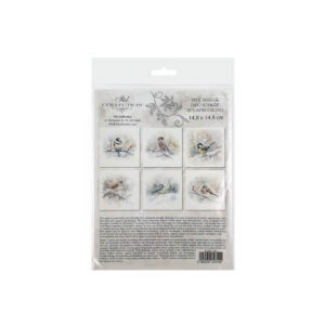Mini Rijstpapier Set Musjes en Meesjes 6 Vellen Itd Collection