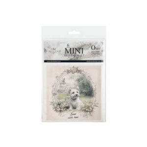 Mini Rijstpapier Set Puppies 6 Vellen Itd Collection