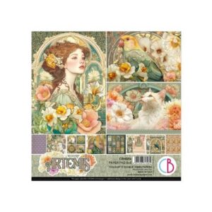 Plakboekpapier 20x20 Artemis Ciao Bella