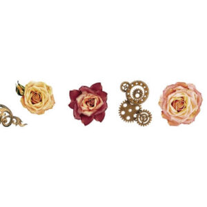 Stickers op rol Roses & Gears Studio Light