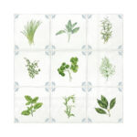 Herbal Tile Lunch Servetten 5st. IHR