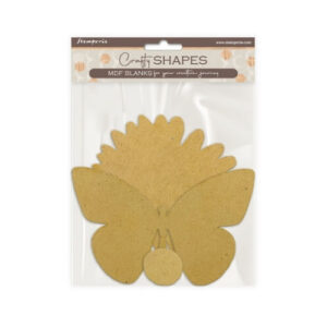 Houten Vorm Daisy Art Daisy and Butterfly Stamperia