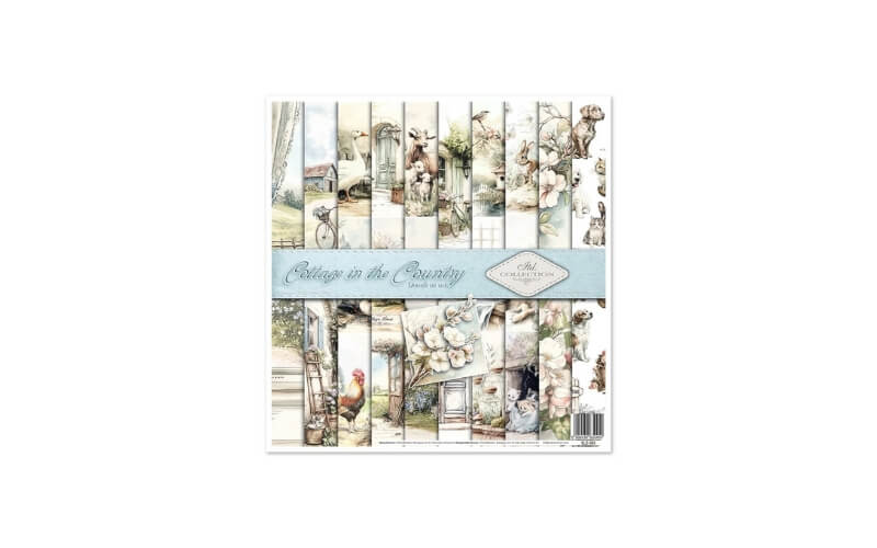 Plakboekpapier 30x30 Cottage in the Country Itd Collection
