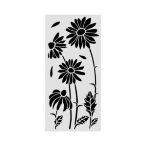Stencil Daisy Art Daisies 12x25 Stamperia