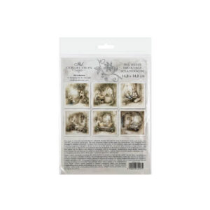 Mini Rijstpapier Set Muizenwereld Boomhuis 6 Vellen Itd Collection