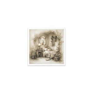 Mini Rijstpapier Set Muizenwereld Boomhuis 6 Vellen Itd Collection