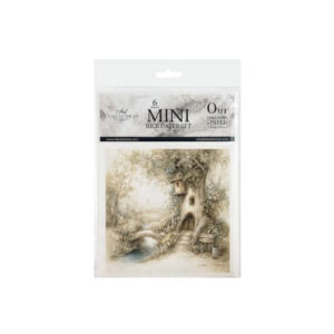Mini Rijstpapier Set Muizenwereld Boomhuis 6 Vellen Itd Collection