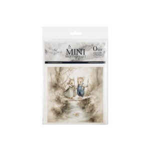 Mini Rijstpapier Set Muizenwereld Vrienden 6 Vellen Itd Collection