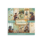 Plakboekpapier 30x30 A New Beginning Stamperia