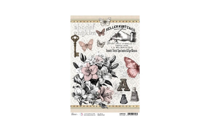 Rijstpapier A4 The Letterist Ciao Bella