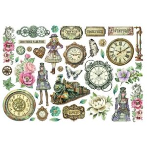 Ephenera Gardens of Time Stamperia