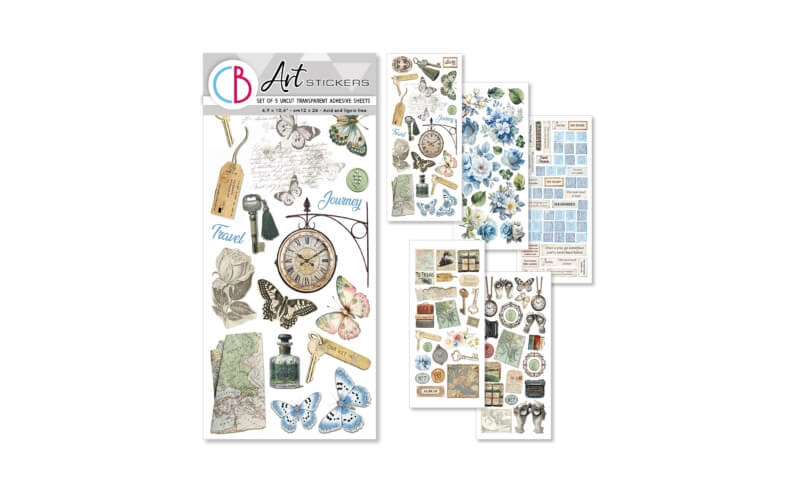 Stickers Eastern Journey Transparant Ciao Bella