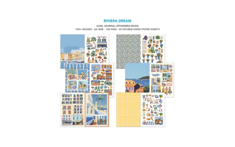 Junk Journal Riviera Dream Ciao Bella