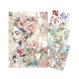 Rijstpapier A4 Assortiment Sound of Spring Ciao Bella