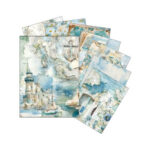 Rijstpapier A5 Mixed Edge of the Sea Ciao Bella