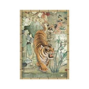 Rijstpapier Mini A6 Oriental Garden Stamperia