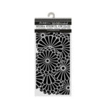 Stencil Oriental Garden Flowers Pattern 12x25 Stamperia