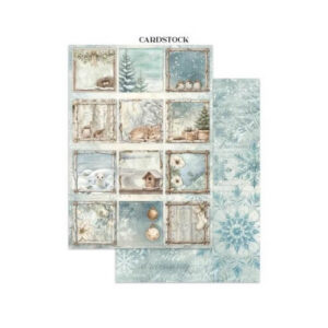 Junk Journal White Christmas Stamperia
