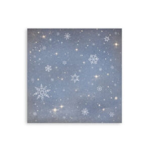 Plakboekpapier 30x30 Silent Night Enkelzijdig Stamperia