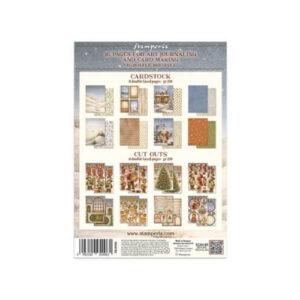 Printed Art Junk Journal Silent Night A5 Stamperia