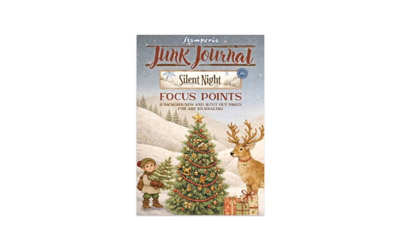 Printed Art Junk Journal Silent Night A5 Stamperia