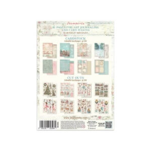 Printed Art Junk Journal Winter Magic A5 Stamperia