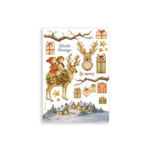 Washi Pad Silent Night Stamperia