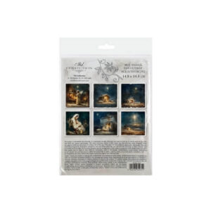 Mini Rijstpapier Set Bethlehem 6 Vellen Itd Collection
