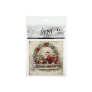 Mini Rijstpapier Set Kerst kinderen 6 Vellen Itd Collection