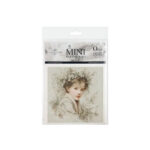 Mini Rijstpapier Set Meisjes met Bloemen 6 Vellen Itd Collection