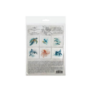 Mini Rijstpapier Set Tropical Dreams 6 Vellen Itd Collection