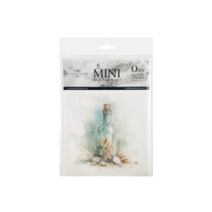Mini Rijstpapier Set Tropische Strand 6 Vellen Itd Collection