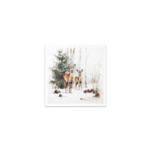 Mini Rijstpapier Set Winterbos 6 Vellen Itd Collection