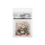 Mini Rijstpapier Set Winterroos 6 Vellen Itd Collection