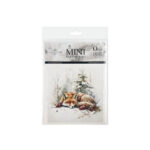 Mini Rijstpapier Set Winterwandelingen 6 Vellen Itd Collection