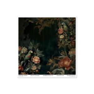 Plakboekpapier 30x30 Botanical Boudoir Itd Collection