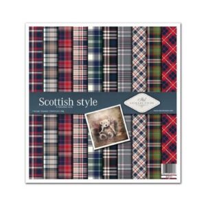 Plakboekpapier 30x30 Scottish Style Itd Collection