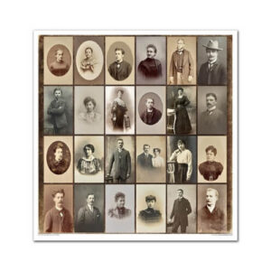 Plakboekpapier 30x30 Secrets Old Diary Itd Collection