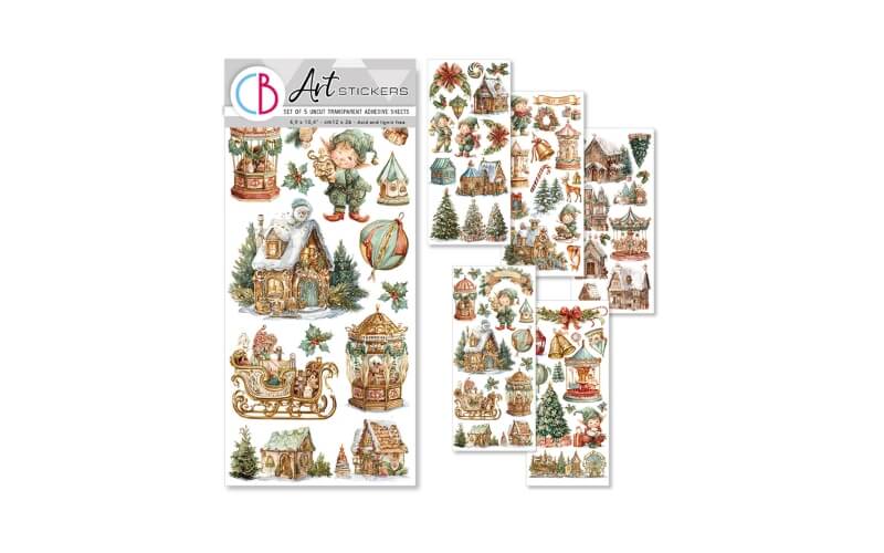 The Jolly Elfs Stickervellen Ciao Bella
