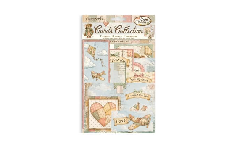 Cards Collection Cozy Family Stamperia