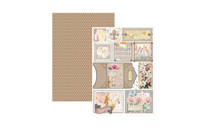 Creative Pad A4 Courtly Love Ciao Bella