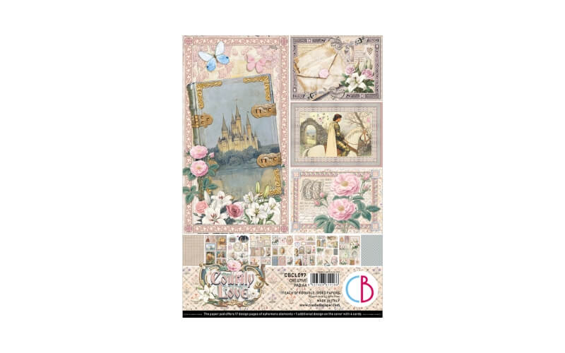 Creative Pad A4 Courtly Love Ciao Bella