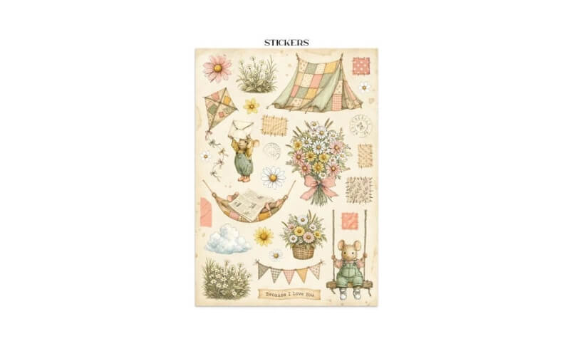 Junk Journal A4 Cozy Family Stamperia