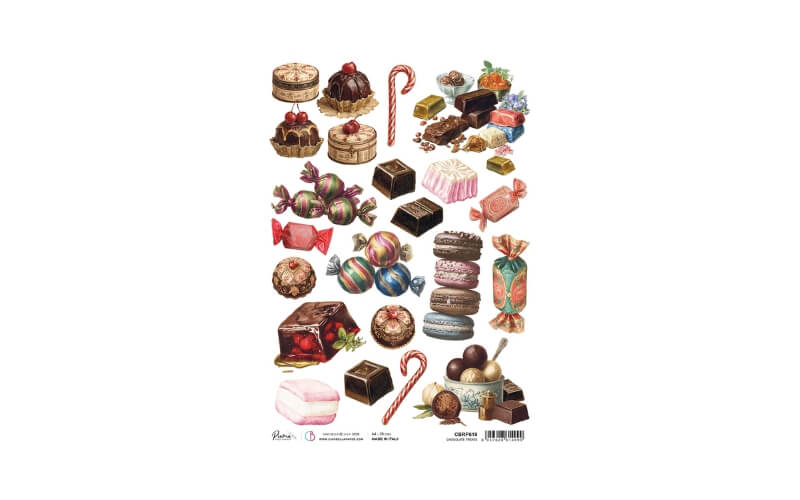 Rijstpapier A4 Chocolate Treats Ciao Bella