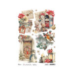 Rijstpapier A4 The Winter set Ciao Bella