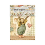 Rijstpapier Mini A6 Cozy Family Stamperia